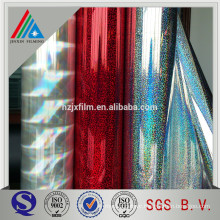 Customized Decoration Lamination MPET Holographic Film